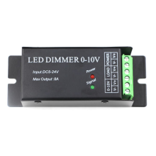 Meco 0 10v Common Anode 8a Led Dimmer Controller For Single Color Strip Light Lamp Dc5 24v