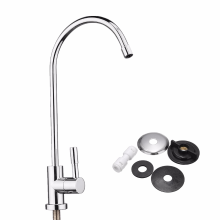 Meco 1/4 Inch Chrome Drinking Ro Water Filter Faucet Finish Reverse Osmosis Sink Kitchen