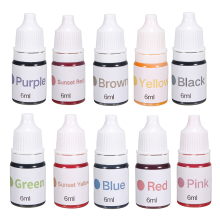 Meco 10 Colors Dyes Soap Making Coloring Set Liquid Colorant Kit For Diy Bath Soap Bomb