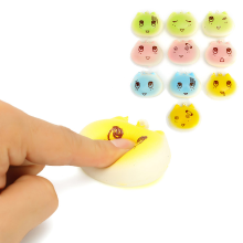 Meco 1pcs Newest Kawaii Face Simulate Colorful Cartoon Totoro Squishy Toy Stress Reliever Phone Chain