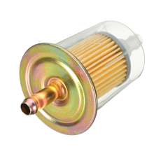 Meco 3/8inch 10mm Fuel Filter Universal Inline Gas Fuel Line Motorcycle