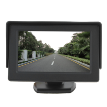 Meco 4.3 Inch Tft Lcd Color Hd Shade Car Rear View Monitor For Camera Gps