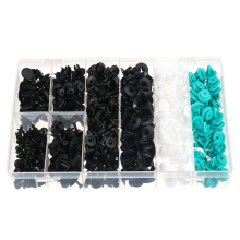 Meco 405 Pcs Auto Car Push Pin Rivet Trim Clip Assortment Kit For Ford For Toyota For Honda