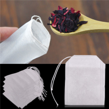 Meco 50 Pcs/lot Teabags 5.5 X 6.5Cm Empty Scented Tea Bags With String Heal Seal Filter Paper