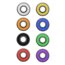 Meco 608 2rs Bearing Steel Ball Bearing 8x22x7mm 7 Beads Multi Color Bearing For Fidget Hand Spinner