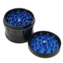 Meco 63mm 4 Layers Grinder Hand Crank Mill Crusher For Tobacco Herb Herbal Smoke 5 Colors