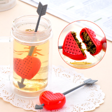 Meco Abs Plastic Sword Heart Tea Filter