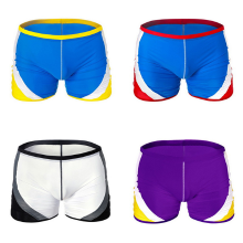 Meco Austinbem Mens Contrast Color Swimming Beach Shorts Casual Spa Surf Mid Waist Trunks