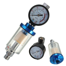 Meco British Standard Pneumatic Gun Regulator And Mini Air Filter Oil Water Separator