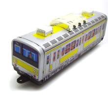 Meco Classic Vintage Clockwork Subway Train Wind Up Reminiscence Children Kids Tin Toys With Key