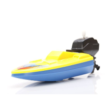 Meco Classic Vintage Clockwork Wind Up Plastic Candle Ship Reminiscence Children Kids Toys