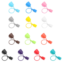 Meco Colorful E27/e26 Silicone Ceiling Lamp Holder Light Socket Customize Rope Cord