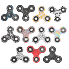 Meco Colorful Rotating Fidget Hand Spinner Adhd Autism Fingertips Gyro Reduce Stress Toys