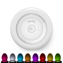 Meco Digoo Dg Tl280 8 Colors Motion Activated Sensor Led Toilet Night Light Pir Light Detection With Surface Light