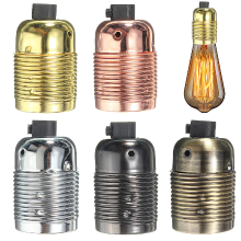 Meco E27 Vintage Industrial Lamp Light Bulb Holder Socket Antique Retro Edison Fitting
