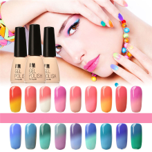Meco Focallure Temperature Color Change Uv Gel Polish Nail Art Varnish Manicure 7ml 30 Bright Colors