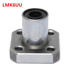 Meco Lmk6uu 6mm Square Flange Type Linear Bearing Motion Bushing Bearing