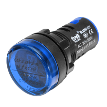 Meco Machifit 22mm Ac 20 500v Digital Ac Voltmeter Voltage Meter Gauge Digital Display Indicator Blue
