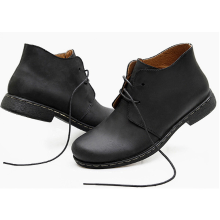 Meco Mens Fashion British Boots Vintage Style Genuine Leather Shoes