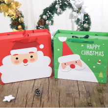 Meco Merry Christmas Present Box Santa Claus Paper Hanging Candy Box Diy Colorful Birthday Party Favor Gift Boxes