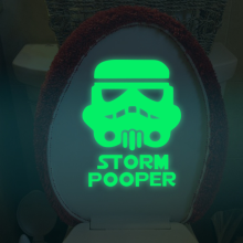 Meco Miico Creative Movie Role Warrior Luminous Pvc Removable Home Bathroom Decorative Switch Door Decor Sticker