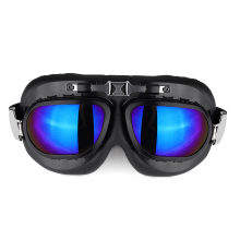 Meco Motorcycle Goggles Glasses Vintage Classic Goggles Retro Pilot Cruiser Steampunk Uv Protecti