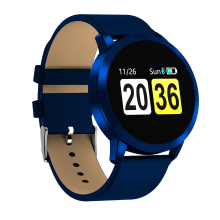 Meco Newwear Q8 0.95 Inch Oled Color Screen Blood Pressure Heart Rate Smart Watch For Android Ios