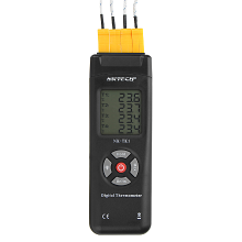 Meco Nk Tk1 4 Channel Digital Thermometer Temperature Meter Handheld Thermometer K Type Thermocouple Sensor For Industury Instrument