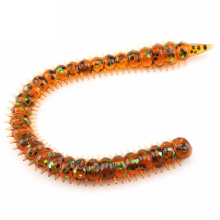 Meco Seaknight Sl009 8pcs/bag 3.6G 130mm/5.1In Silicone Soft Fishing Lure Earthworm Centipede Worm Lure