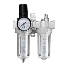 Meco Sfc400 1/2 Inch Air Compressor Oil Lubricator Moisture Water Trap Filter Regulator
