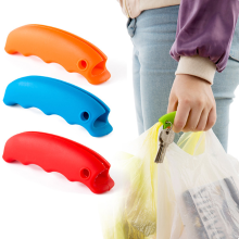 Meco Silicone Candy Color Portable Vegetables Device Labor Saving Bag Holder