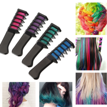 Meco Temporary Dye Color Hair Chalk Soft Pastel Cream Comb Salon Hair Brush