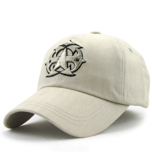 Meco Unisex Cotton Vintage Five Star Embroidery Baseball Cap Adjustable Golf Snapback Hat For Men Women