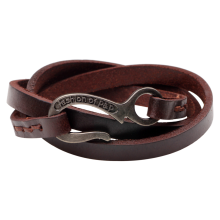 Meco Vintage Retro Leather Multilayers Adjustable Fashion Women Men Bracelet