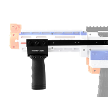 Meco Worker Toy Plastic Toys Retaliator Shotgun Grip Kit Color Black For Nerf Accessory