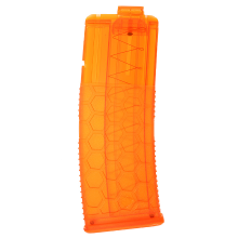 Meco Worker Toys Tinted Orange Hexmag For 36mm Soft Dart Kit For Nerf Retaliator Accessory