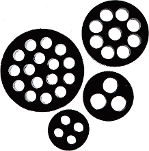 Meervoudig Dicht Inzetstuk M32 Nitril Butadieen Rubber Zwart Lappkabel Skintopâ® Dix M32 1 Stuks
