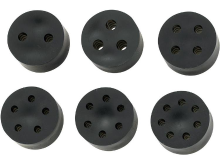 Meervoudig Dicht Inzetstuk Pg29 Rubber Zwart Kss Mh30 2a 1 Stuks