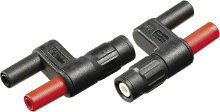 Meetadapter Bnc Stekker   Bus 4 Mm Fluke Pm9082 Zwart