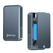 Meetiger Ice Tiger Serie M.2 2230 SSD behuizing USB 3.2 Gen2 10Gbps Dual Protocol SATA&NVMe Externe Aluminium Legering H