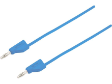 Meetsnoer [banaanstekker 4 Mm   Banaanstekker 4 Mm] 0.25 M Blauw Voltcraft Msb 300