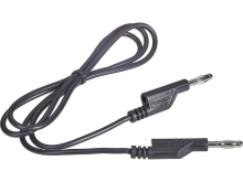 Meetsnoer [banaanstekker 4 Mm   Banaanstekker 4 Mm] 1 M Zwart Voltcraft