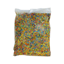 Merkloos Confetti   multi color   papier   1000 gram   feestversiering   carnaval