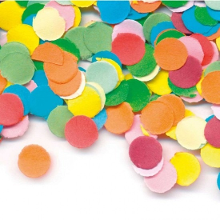 Merkloos Confetti multicolor   2x   200 gram   papieren confetti   versiering