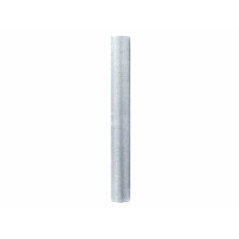 Merkloos Decoratie organza stof   glans   zilver   36 cm x 9 meter   Bruiloft   Knutselen   Hobby