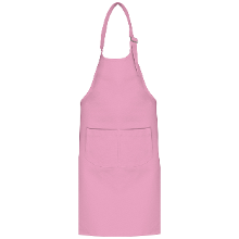 Merkloos Keukenschort / kliederschort/ kookschort/ knutselschort/ kinderschort   roze   Kinderen