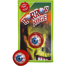 Merkloos Kleverige horror oog/ogen voor horror/halloween feest