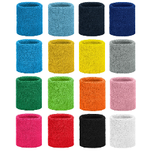Merkloos Myrtle Beach Zweetbandjes   gekleurd   voor de pols   teams maken   sporten