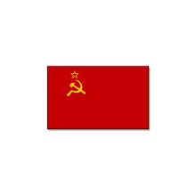Merkloos Vlag Sovjet Unie   90 x 150 cm   feestartikelen   USSR land thema   supporter/fan   decoratie
