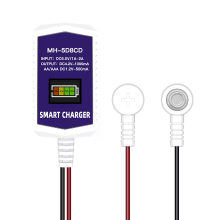 MH 5D8CD Smart Magnetische USB oplader Type C Snelladen Compatibel met 18650 21700 Batterij Compact draagbaar Batterijte